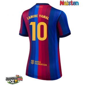 Barcelona Lamine Yamal #10 Kotipaita Naisten 2026-27 Lyhythihainen